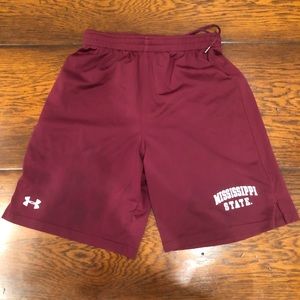 Under Armour youth MIssissippi State shorts